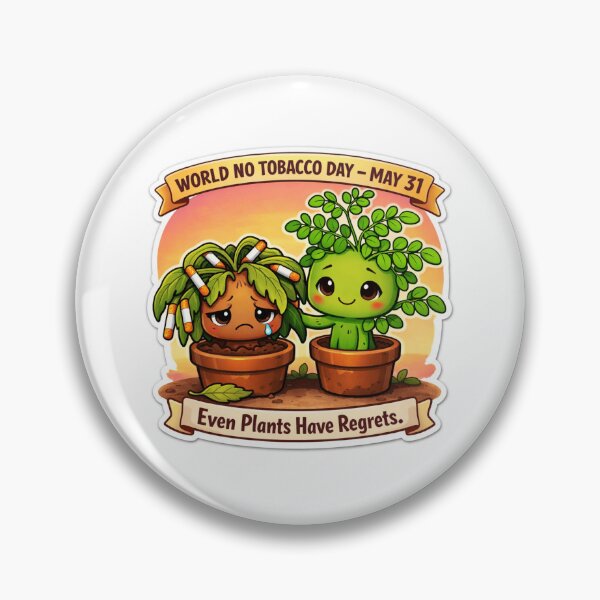 Item preview, World No Tobacco Day Even Plants Regret designed and sold by sabarinath3421.