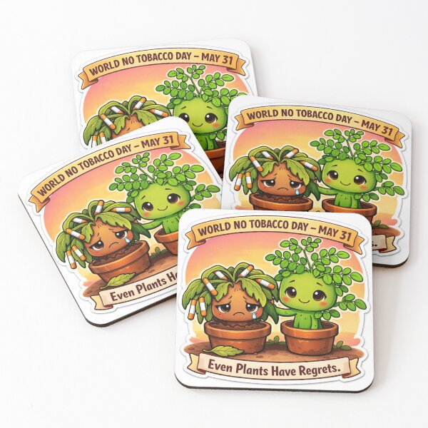 Item preview, World No Tobacco Day Even Plants Regret designed and sold by sabarinath3421.