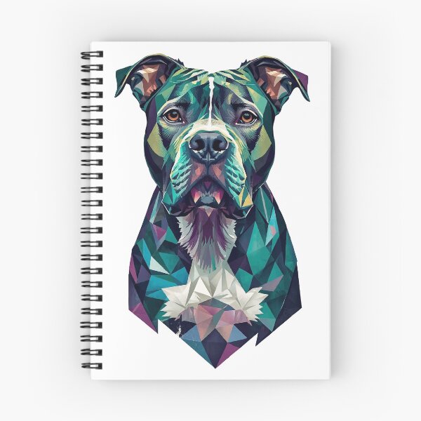 Item preview, Geometric Pit Bull designed and sold by AbstractAnom.