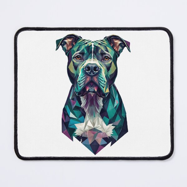 Item preview, Geometric Pit Bull designed and sold by AbstractAnom.