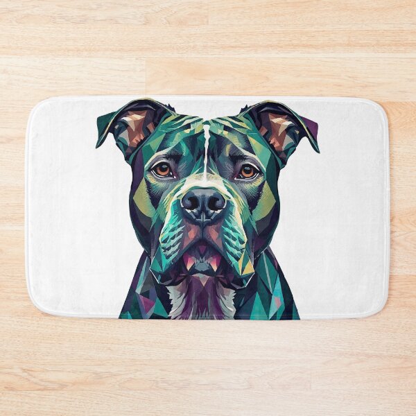 Item preview, Geometric Pit Bull designed and sold by AbstractAnom.