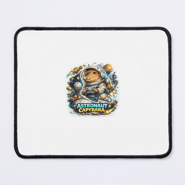 Item preview, Astronaut Cute Capybara Collection Kawaii Animal Art designed and sold by Aramdesing.