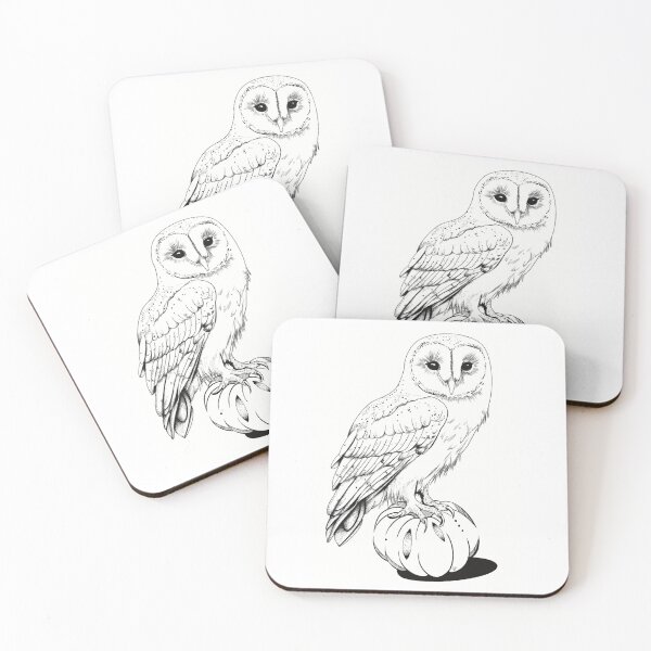 Item preview, Owl on a pumpkin designed and sold by AnevilartShop.