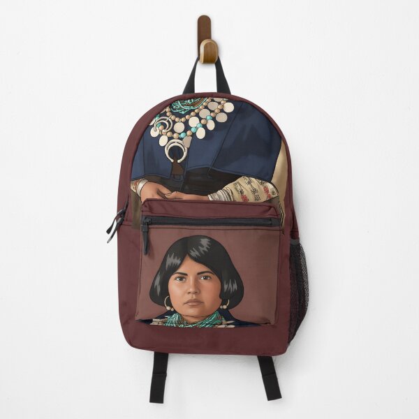 Item preview, Zuni Ornaments designed and sold by American Southwest: Colorized photography from Edward S. Curtis.