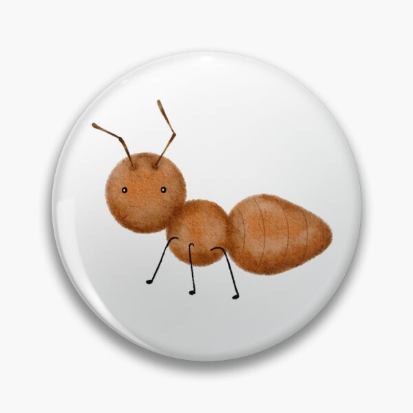 Item preview, Little Ant Friend – Cozy Kawaii Ant Illustration designed and sold by OKartashova.