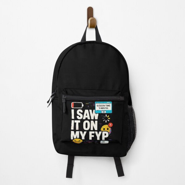 Item preview, I Saw It On My FYP - Internet Culture Graphic Design designed and sold by HumanCreator.