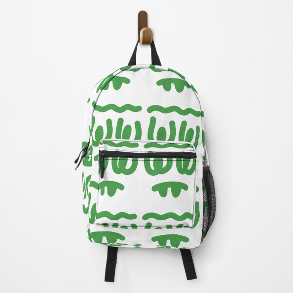 Item preview, Green Abstract Face – Minimal Doodle Character Art designed and sold by felipemaldonadoart.