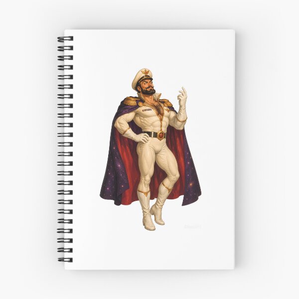 Item preview, Cosmic Space Commander Superhero Art designed and sold by advanceprintart.