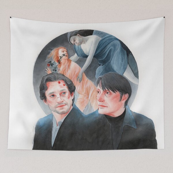 Item preview, Dolce / Hannibal S3E06 / Hannigram Watercolor designed and sold by Lin Artist.