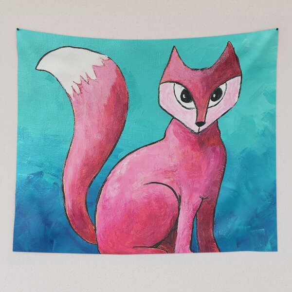 Item preview, Fuschia Fox designed and sold by Christi Martin.