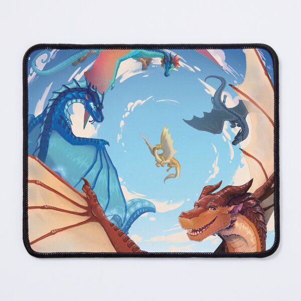 Item preview, Wings of Fire - Clay and the Dragonets of Destiny designed and sold by Biohazardia.