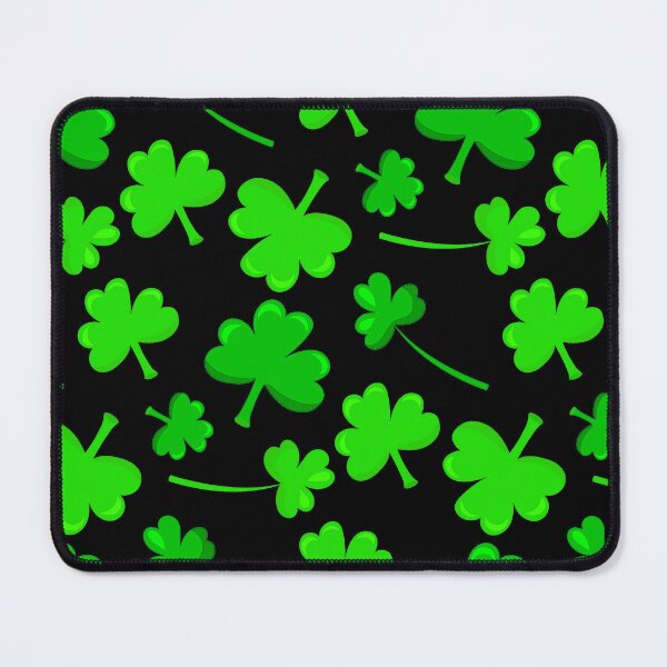 Item preview, St. Patrick's Day Vibrant Green Shamrock Pattern designed and sold by DEC02.