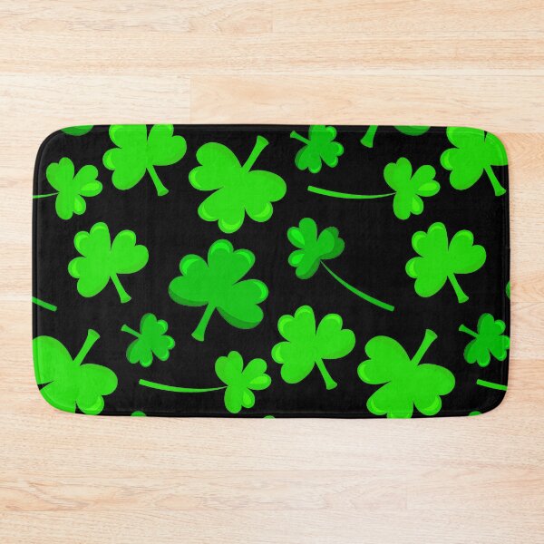 Item preview, St. Patrick's Day Vibrant Green Shamrock Pattern designed and sold by DEC02.