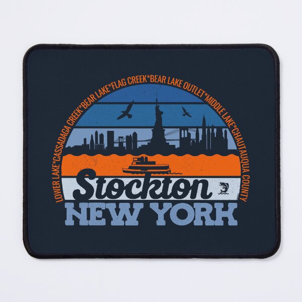 Item preview, Stockton New York Sunset Retro Vintage Local Pride Logo designed and sold by CRHPOD20.