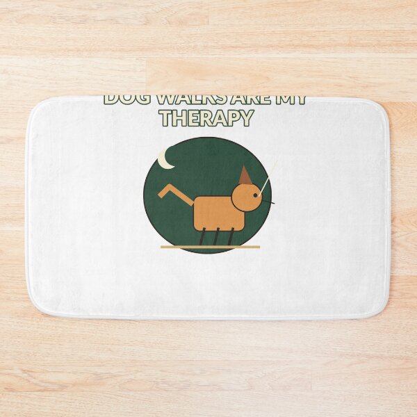 Item preview, Dog Walks Are My Therapy - Cute Dog Lover Walking Design designed and sold by Cozy Oddities Studio.