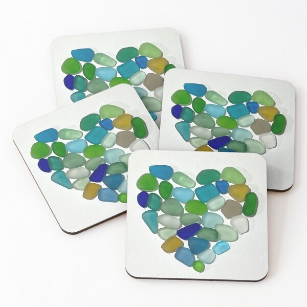 Item preview, Heart of seaglass designed and sold by Jums-Med.