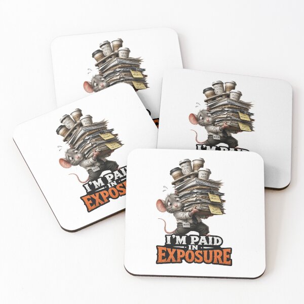 Item preview, Freelancer Intern Gift Funny Paid In Exposure Work Humor designed and sold by Gentlestate.