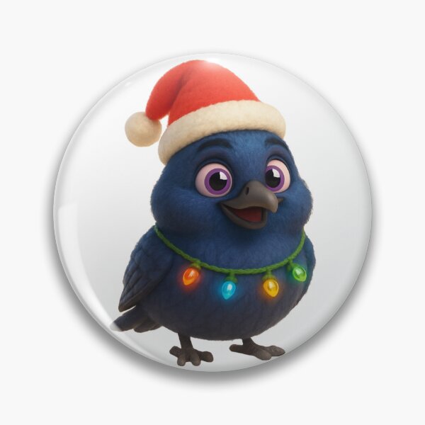 Item preview, Christmas Common Grackle designed and sold by Sillytoe.