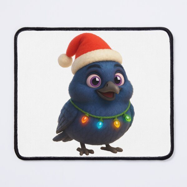 Item preview, Christmas Common Grackle designed and sold by Sillytoe.