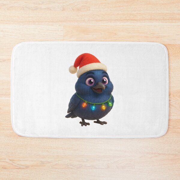 Item preview, Christmas Common Grackle designed and sold by Sillytoe.