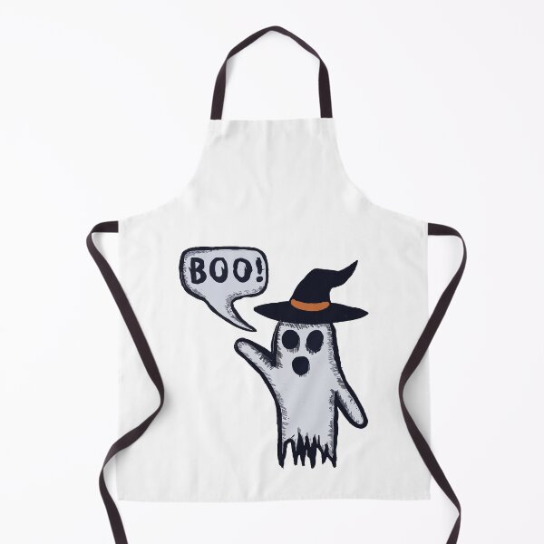 Item preview, Boo Ghost With Witch Hat designed and sold by TheRainFamily.