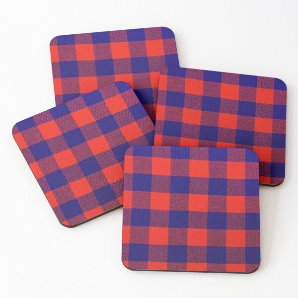 Item preview, Bold Red and Blue Plaid Check – Classic Maasai Pattern designed and sold by Wesli.