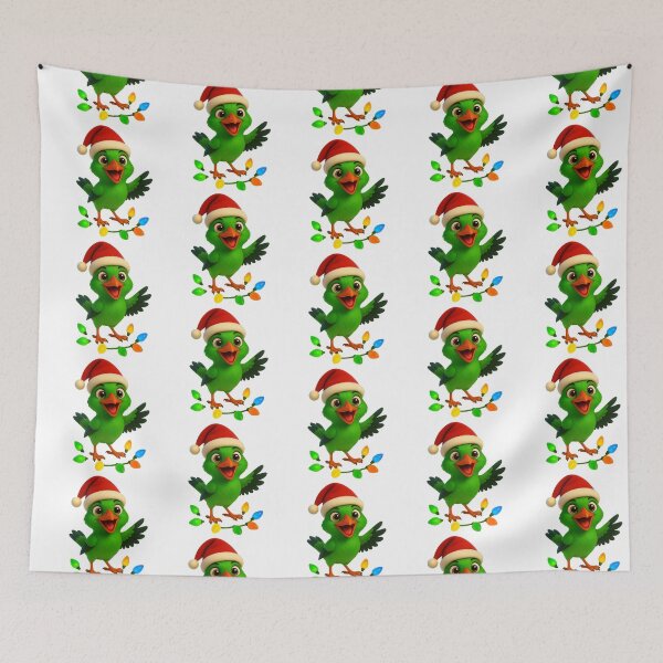 Item preview, Christmas Common Green Magpie designed and sold by Sillytoe.
