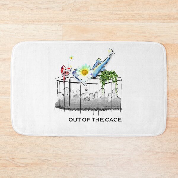Item preview, Out of the Cage – Symbolic Freedom Art with Daisy Figure designed and sold by ChiaraPagani.