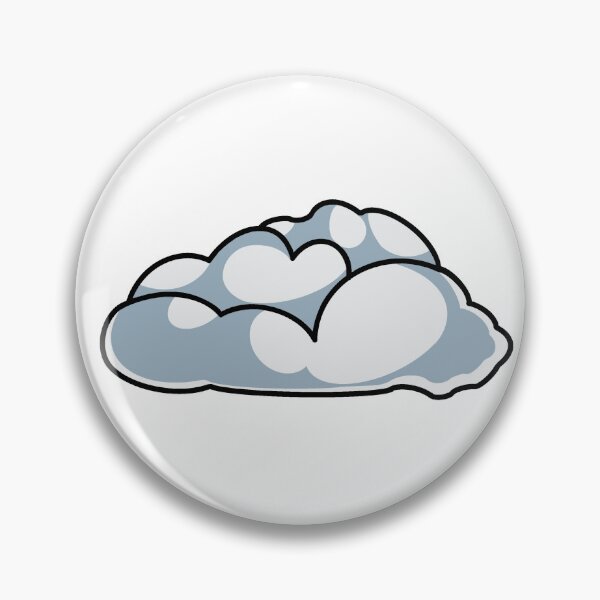 Item preview, Cloud Sticker | Postcard from Abroad collection designed and sold by BellaDesignCo.