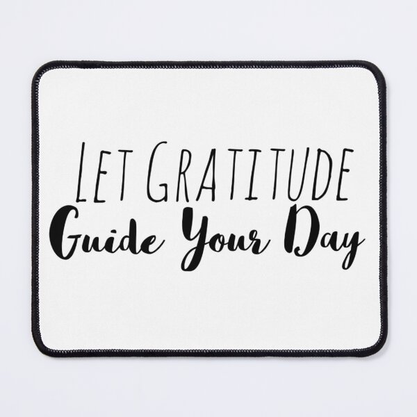 Item preview, Let Gratitude Guide Your Day – Abundance Affirmation designed and sold by Camila Ardila.