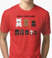 Know Your Bears Tri-blend T-Shirt