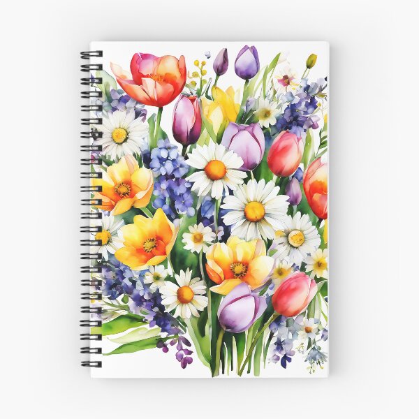 Item preview, Easter Flowers Colorful Chic Bouquet Digital Design Art designed and sold by DEC02.
