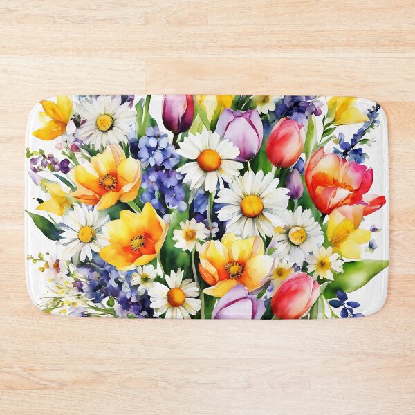 Item preview, Easter Flowers Colorful Chic Bouquet Digital Design Art designed and sold by DEC02.