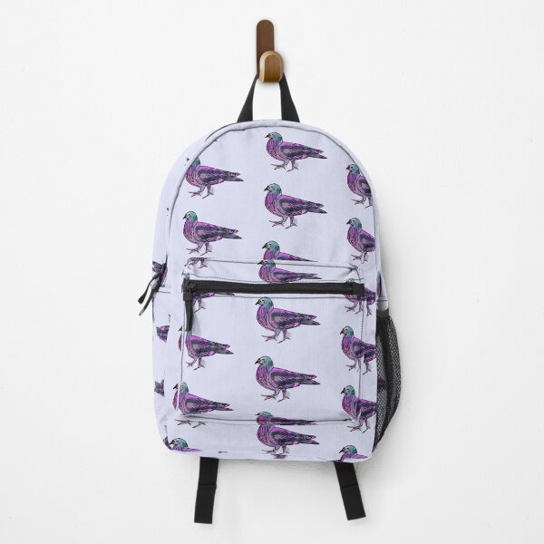 Item preview, Colorful pigeon designed and sold by Naurelia.