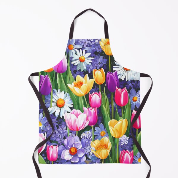 Item preview, Easter Springtime Pink, Purple and Red Flowers Art designed and sold by DEC02.