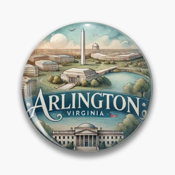 Item preview, Arlington Virginia VA Capital Government designed and sold by SalterDesigns.