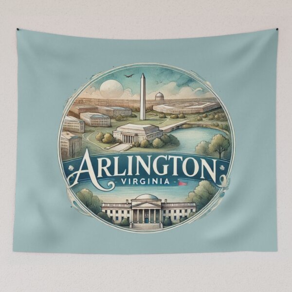 Item preview, Arlington Virginia VA Capital Government designed and sold by SalterDesigns.