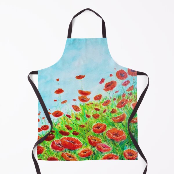 Item preview, Poppies on a hillside designed and sold by Christi Martin.