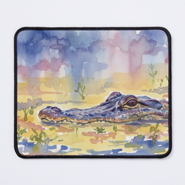 Item preview, Watercolor-Style American Alligator designed and sold by Pondside-Pics.