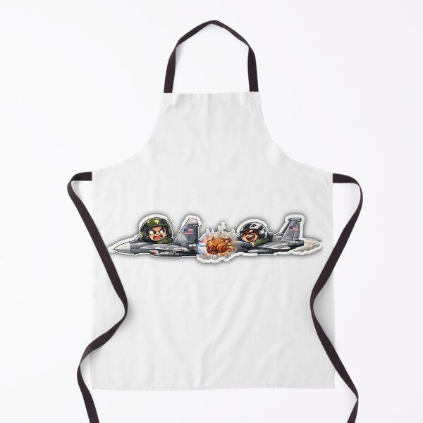 Item preview, Fighter Jet Chicken Strike - Funny Military Food Sticker designed and sold by sabarinath3421.