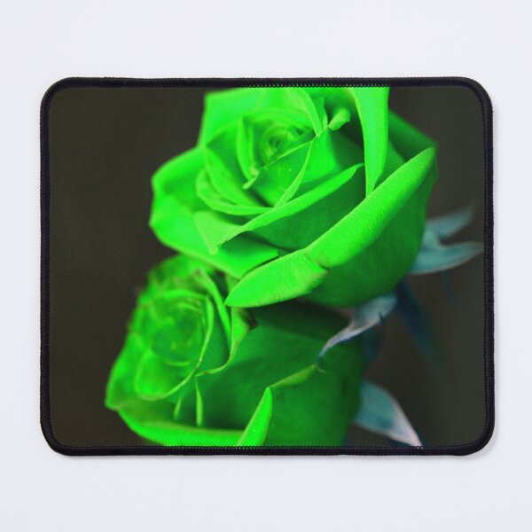 Item preview, St. Patrick's Day Shamrock-Green Roses Art Photo designed and sold by DEC02.