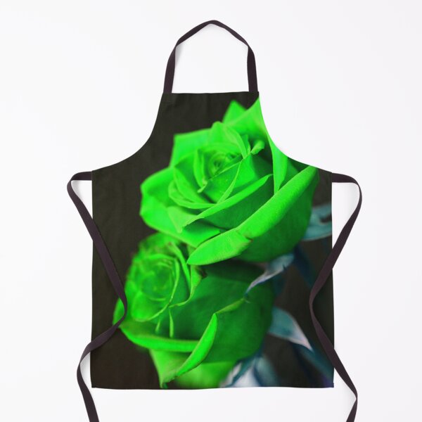 Item preview, St. Patrick's Day Shamrock-Green Roses Art Photo designed and sold by DEC02.