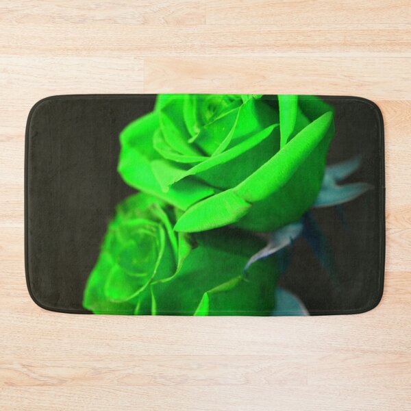 Item preview, St. Patrick's Day Shamrock-Green Roses Art Photo designed and sold by DEC02.