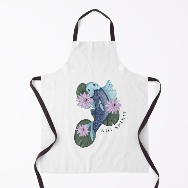 Item preview, Dreamy Koi Lotus Fish Illustration designed and sold by Zymetryart.