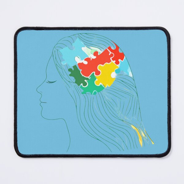 Item preview, Autistic Not Broken - Autism Awareness Neurodiversity Art designed and sold by NeonSketch Lab.