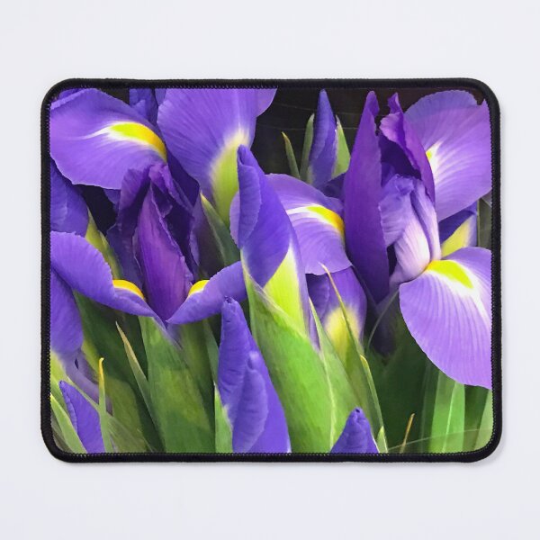 Item preview, Breathtakingly Beautiful Purple Iris Floral Bouquet Art Photo designed and sold by DEC02.