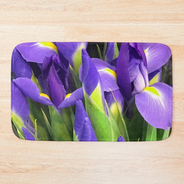 Item preview, Breathtakingly Beautiful Purple Iris Floral Bouquet Art Photo designed and sold by DEC02.