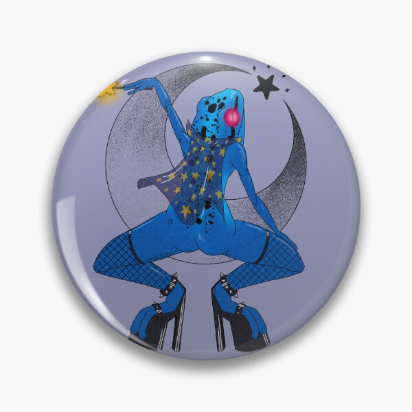 Item preview, Poison Dart Loveland Frogman designed and sold by UnicornsDoodles.