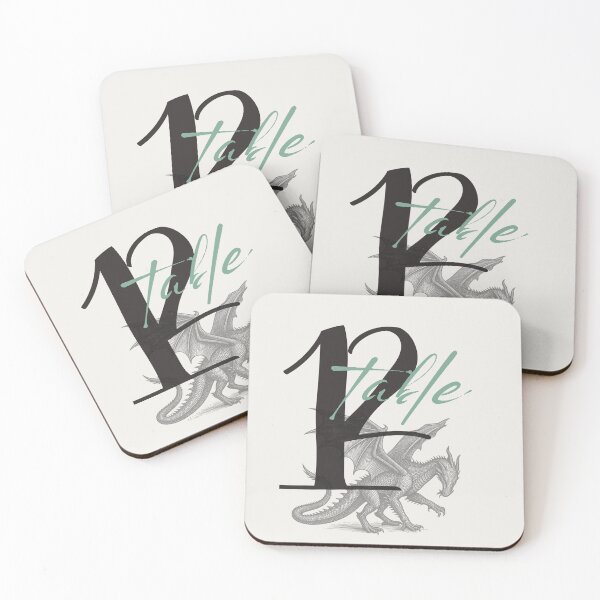 Item preview, Table number 12 | Set of 12 - Fantasy adventure and D&D design - Wedding - Birthday - Parties designed and sold by Love&Geek.