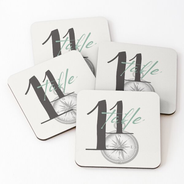 Item preview, Table number 11 | Set of 12 - Fantasy adventure and D&D design - Wedding - Birthday - Parties designed and sold by Love&Geek.